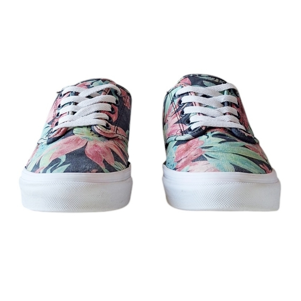 Vans Camden Tropical Palm Floral Sneakers Casual Skater Streetwear Y2K 90s - Picture 5 of 8